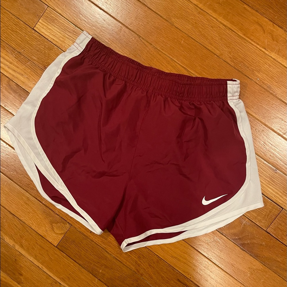 Nike Maroon Running shorts